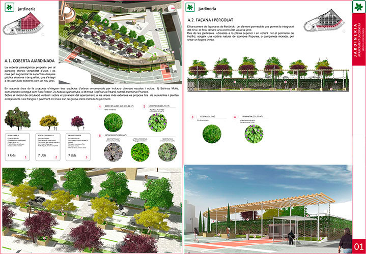 Avantprojecte de L'Edifici d'Aparcaments a la Corxera De Sant Feliu de Guíxols i Urbanització de L'Espai Públic del seu entorn. Girona, Espanya.
