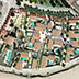Estudi volumètric per 11 habitatges en el sector de Mas Pucams, Corça. Girona, Espanya