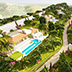 Finca Villa Padierna Resort Residencial. La Romera, Benahavís, Málaga. Estudi previ i conceptes arquitectònics
