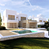 Conjunto residencial: 4 viviendas unifamiliares en la urbanización Masía Bach - Golf Barcelona de Sant Esteve Sesrovires. Proyecto básico y de ejecución – Fase 1