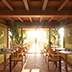 Restaurant Croak's Garden Roca Petita, Riudellots de la Selva. Design d’intérieur