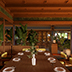 Restaurant Croak's Garden Roca Petita, Riudellots de la Selva. Design d’intérieur