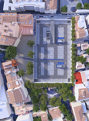 Aparcamiento Arbreda Palamós